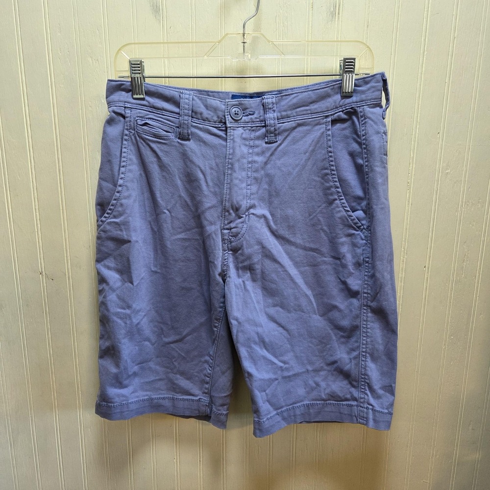 Arizona Jean Co Shorts Mens 29 Blue Flex Classic Fit Chino 9 Inseam Summer